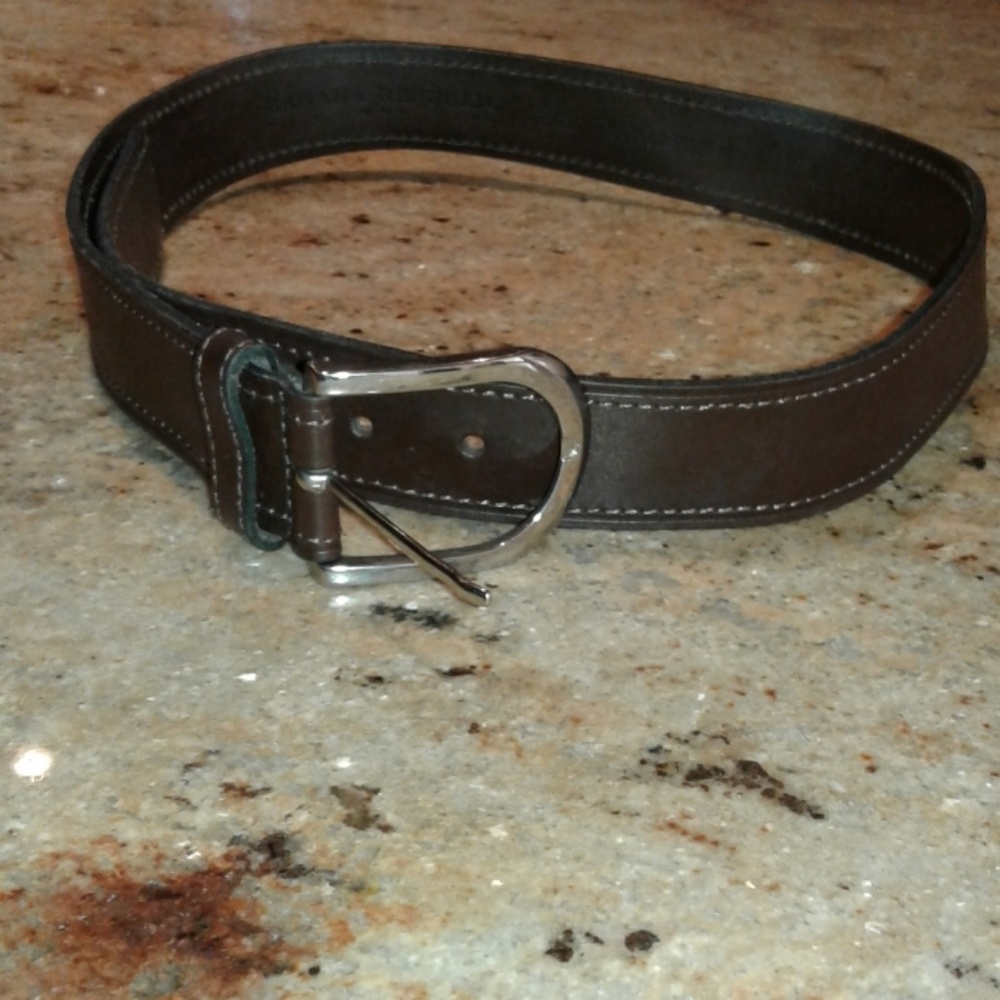Genuine leather Banana Republic Belt